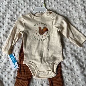 Carter's Thanksgiving outfit